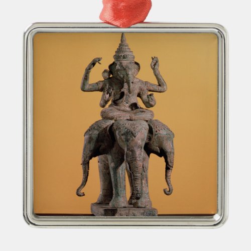 Statue of the Hindu God Ganesh Metal Ornament