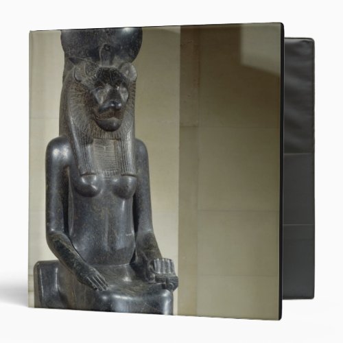 Statue of the lion_headed goddess Sekhmet from th Binder