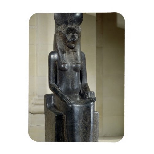 Statue of the lion_headed goddess Sekhmet from th Magnet