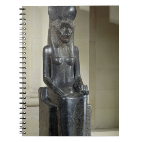 Statue of the lion_headed goddess Sekhmet from th Notebook