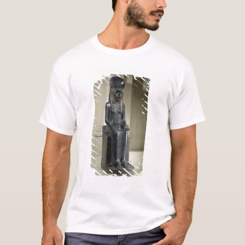 Statue of the lion_headed goddess Sekhmet from th T_Shirt