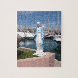 Statue Of the Virgin mary Jigsaw Puzzle