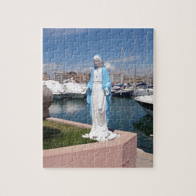 Statue Of the Virgin mary Jigsaw Puzzle (Vertical)
