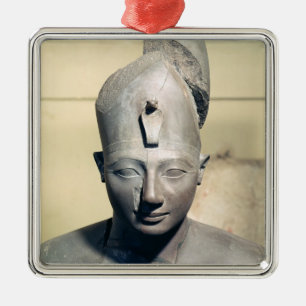 Statue of Tuthmosis III Metal Ornament