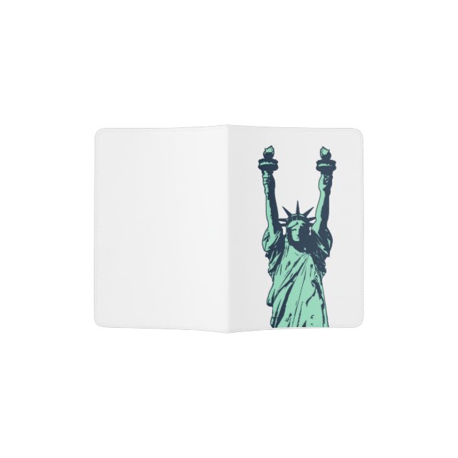 Statue of Very Liberty Passport Holder (Opened)
