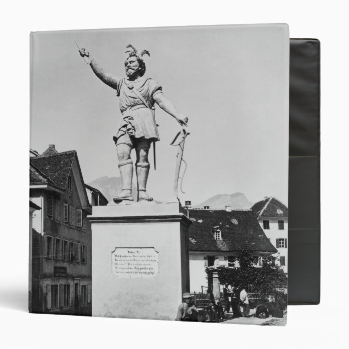 Statue of William Tell, c.1860 90 Binders