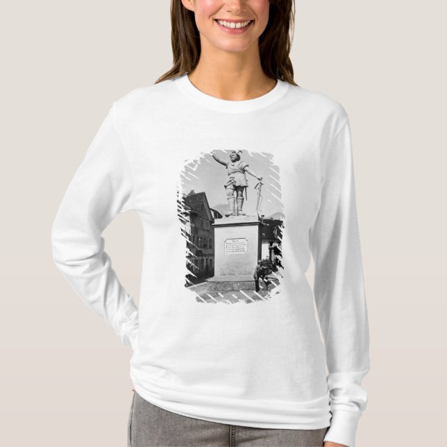 Statue of William Tell, c.1860-90 T-Shirt (Front)