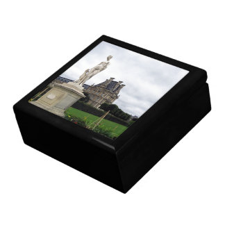 Statue on the Louvre Grounds Gift Box