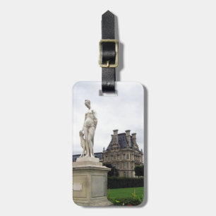 Statue on the Louvre Grounds Luggage Tag