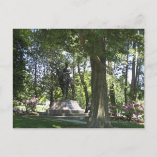 Statue Postcard