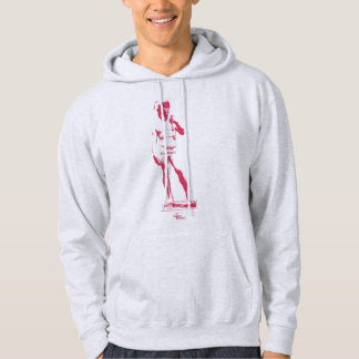 Statue: Say the F Word — Pink Print Hoodie