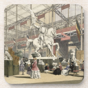 Statues in the Belgium section of the Great Exhibi Coaster