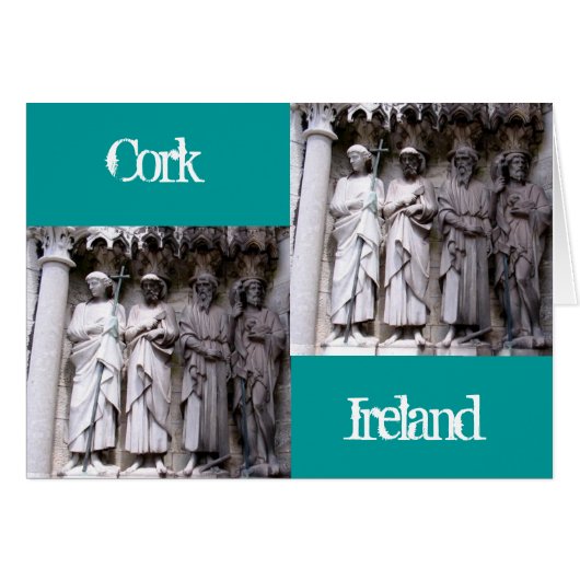 Statues of Cork, Ireland Cards (Front Horizontal)