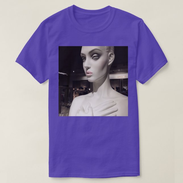 Statues of the gods In the Hall of Aphrodite T-Shirt (Design Front)