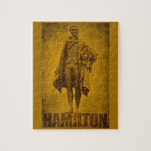 Statuesque Alexander Hamilton Design Jigsaw Puzzle