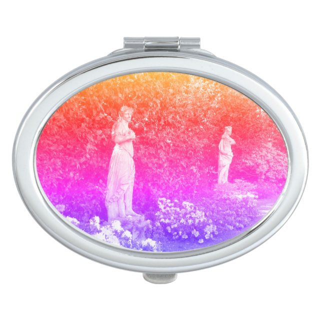 Statuesque  compact mirror (Front)