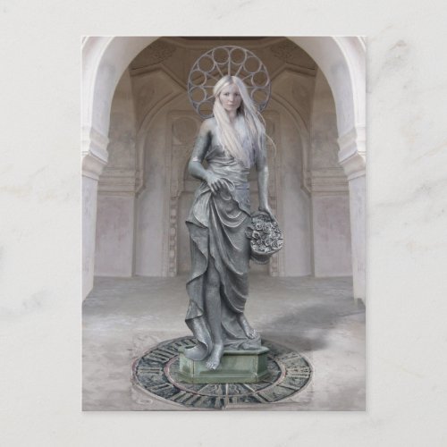 Statuesque Postcard