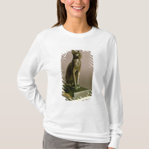 Statuette of a cat representing the goddess Bastet T-Shirt