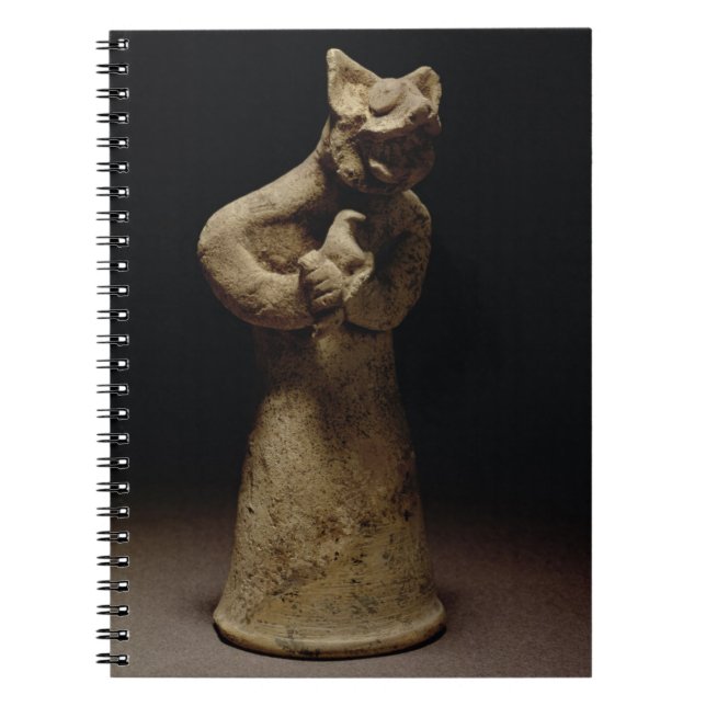Statuette of a Lion-Headed Demon, Mesopotamia, c.5 Notebook (Front)