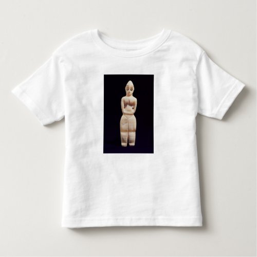 Statuette of a woman early 4th millennium BC Toddler T_shirt