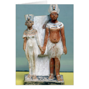 Statuette of Amenophis IV and Nefertiti