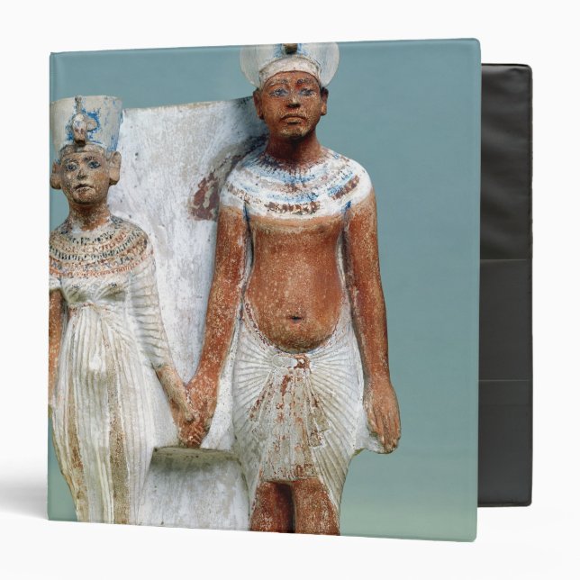 Statuette of Amenophis IV  and Nefertiti Binder (Front/Inside)
