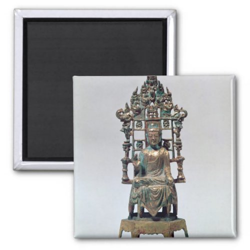 Statuette of Buddha in meditation Tang Magnet