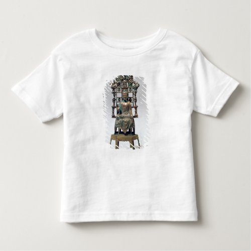 Statuette of Buddha in meditation Tang Toddler T_shirt
