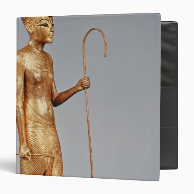 Statuette of king wearing the red crown of binder (Front/Inside)