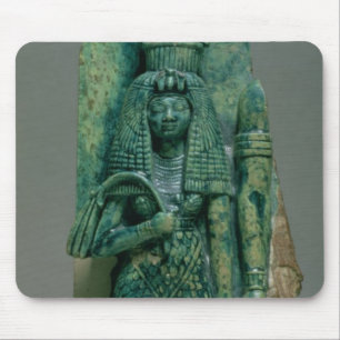 Statuette of Queen Tiye, wife of Amenophis III, Ne Mouse Pad