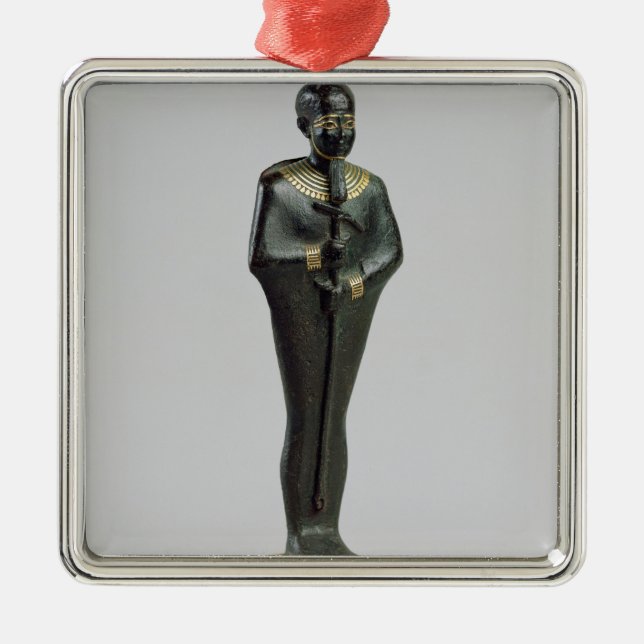 Statuette of the god Ptah Metal Ornament (Front)