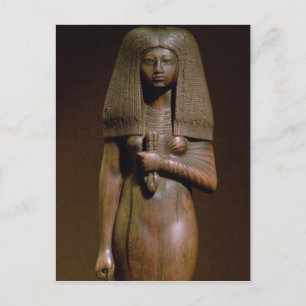 Statuette of the Tuya, head of the harem of Min, N Postcard
