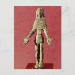 Statuette Postcard