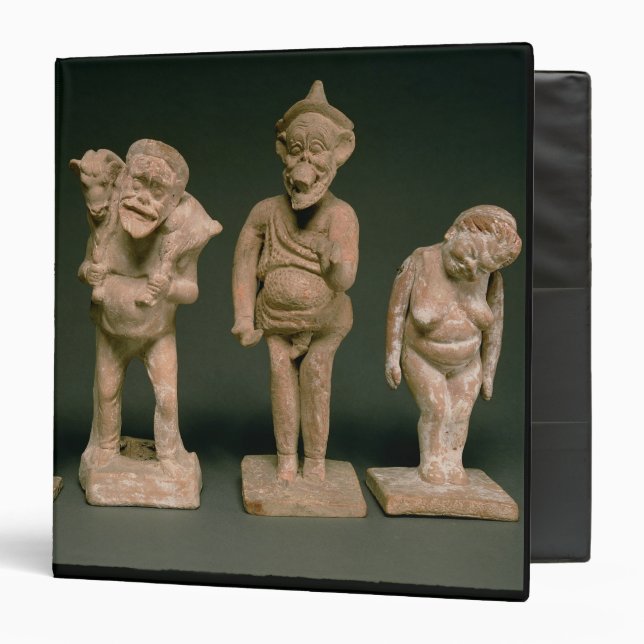 Statuettes of Actors and Actresses, Hellenistic, c Binder (Front/Inside)