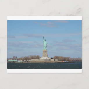 Status of Liberty Ellis Island Postcard