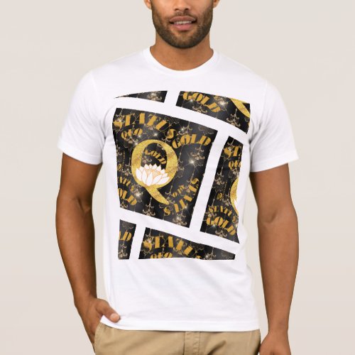 STATUS QUO GOLD Status Collection by Peafdove  T_Shirt