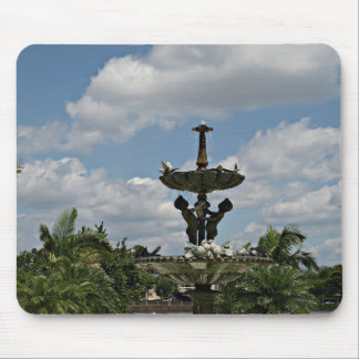 Statute in Hollis Gardens Mouse Pad