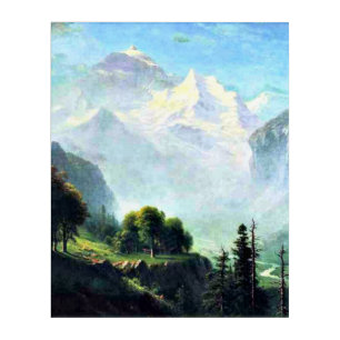 Staubbach Falls near Lauterbrunnen Switzerland Acrylic Print