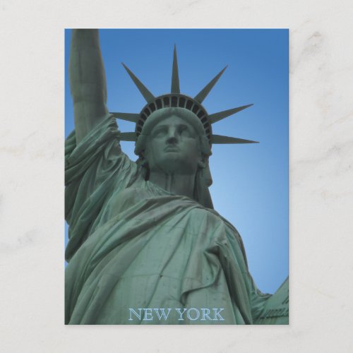 Staue of Liberty Postcard Custom New York Postcard