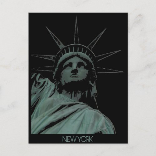 Staue of Liberty Postcard Custom New York Postcard