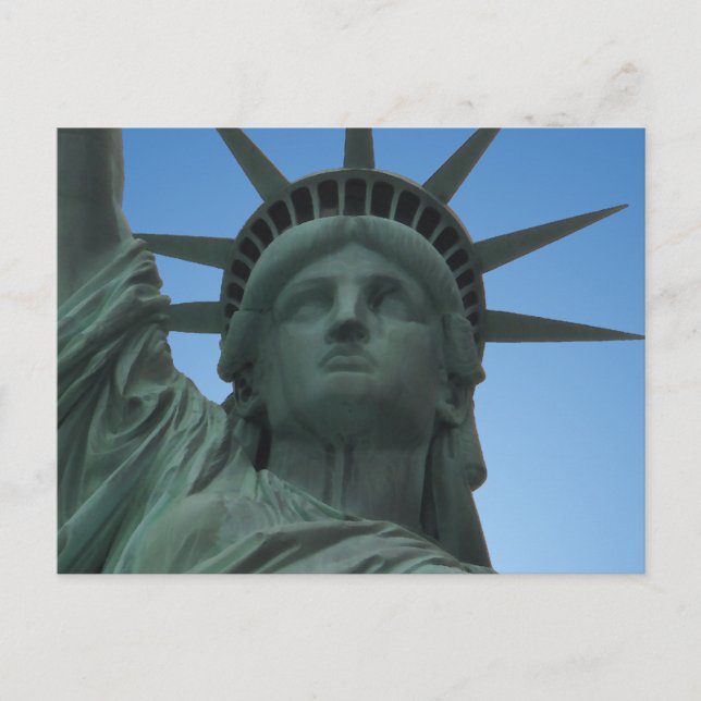 Staue of Liberty Postcard Custom New York Postcard (Front)