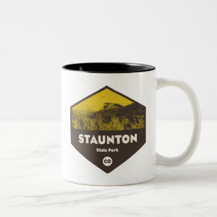 Staunton State Park Colorado Two-Tone Coffee Mug