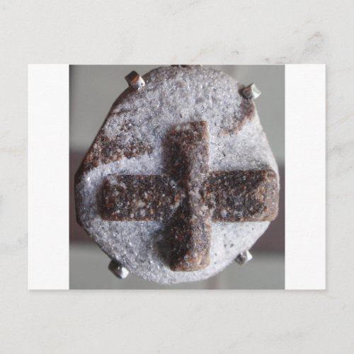 Staurolite  perfect crystal intersection postcard