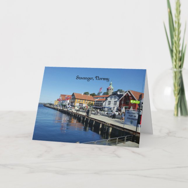Stavanger, Norway Card (Front)