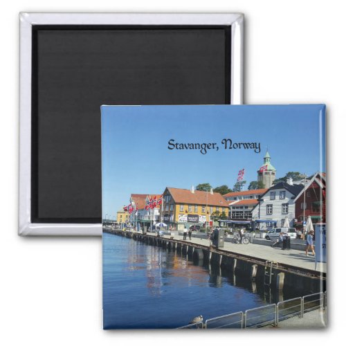 Stavanger Norway scenic photo Magnet