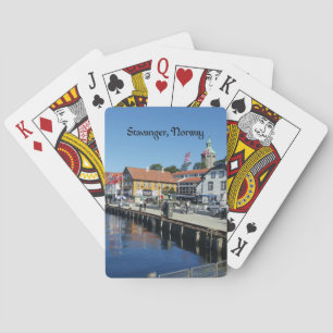 Stavanger, Norway scenic photograph, PLAYING CARDS