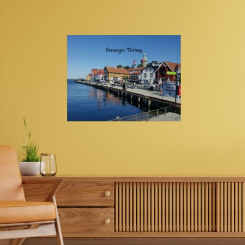Stavanger Norway scenic photograph Poster