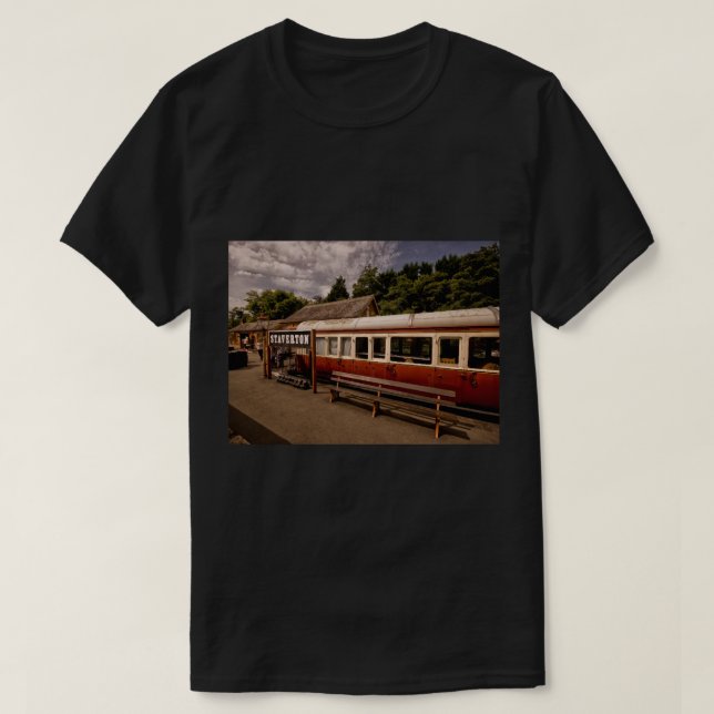 Staverton Train Station T-Shirt (Design Front)