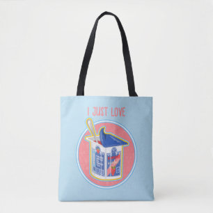 Stawberry yogurt tote bag