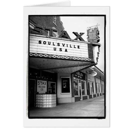 Stax Records Card (Front)